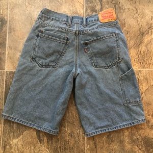 Levi's Bermuda Denim Jeans Shorts with Side Pocket